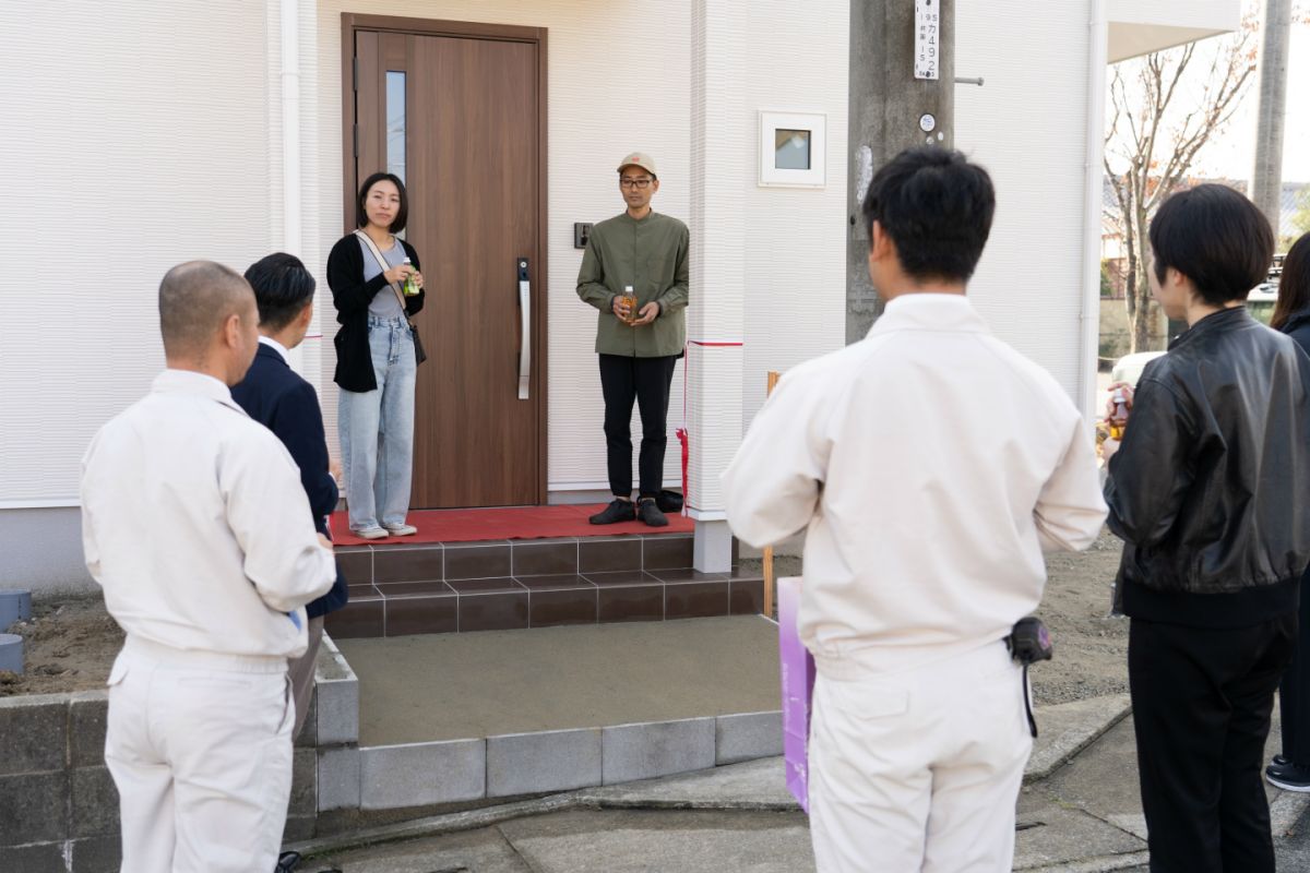 福岡県福岡市西区08　注文住宅建築現場リポート⑥　～お引き渡し式～