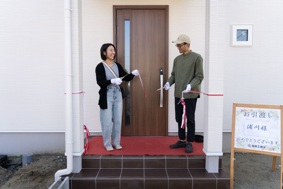 「福岡市西区08」注文住宅現場リポート⑥【お引き渡し式】