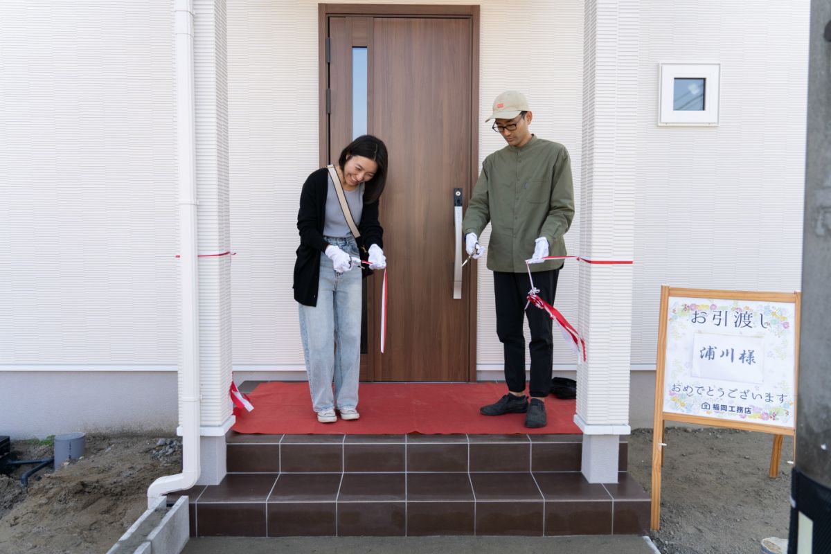 「福岡市西区08」注文住宅現場リポート⑥【お引き渡し式】