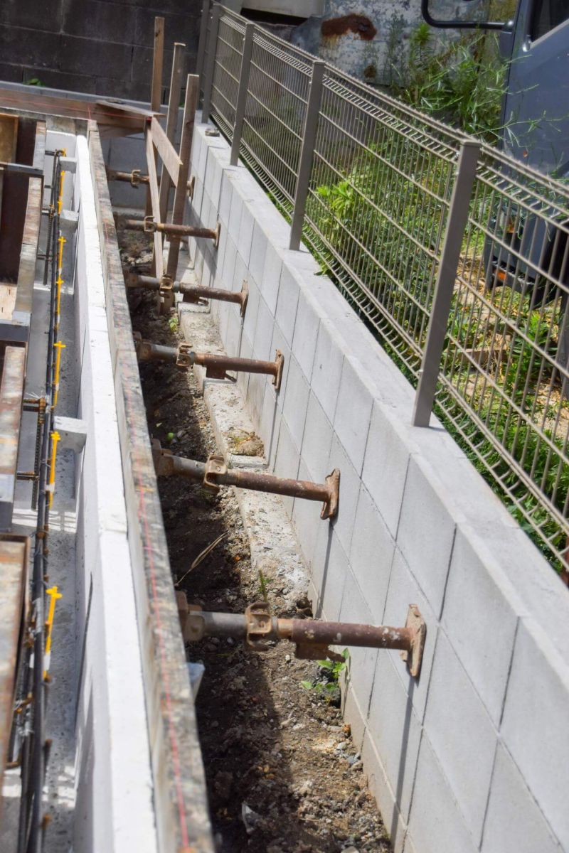 「福岡市中央区04」注文住宅現場リポート②【基礎工事】【型枠】