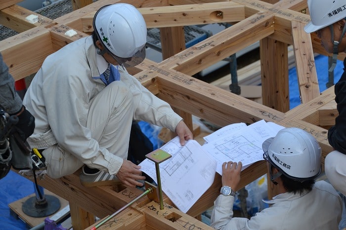 福岡県糟屋郡02　注文住宅建築現場リポート⑤　～上棟式～