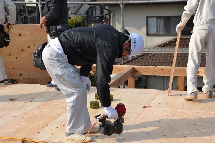 福岡県糟屋郡02　注文住宅建築現場リポート⑤　～上棟式～