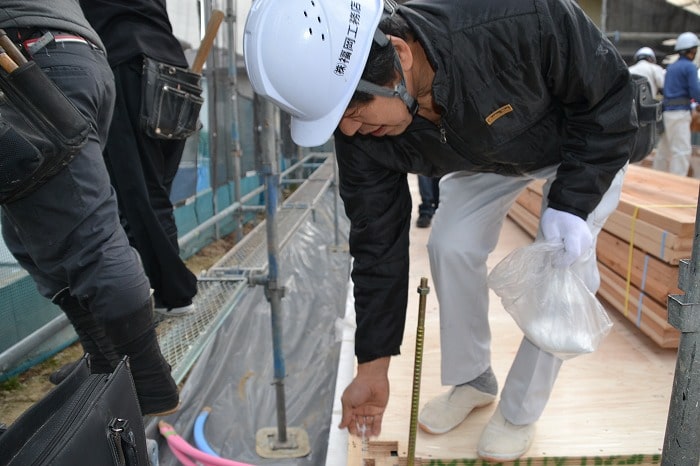 福岡県糟屋郡02　注文住宅建築現場リポート⑤　～上棟式～