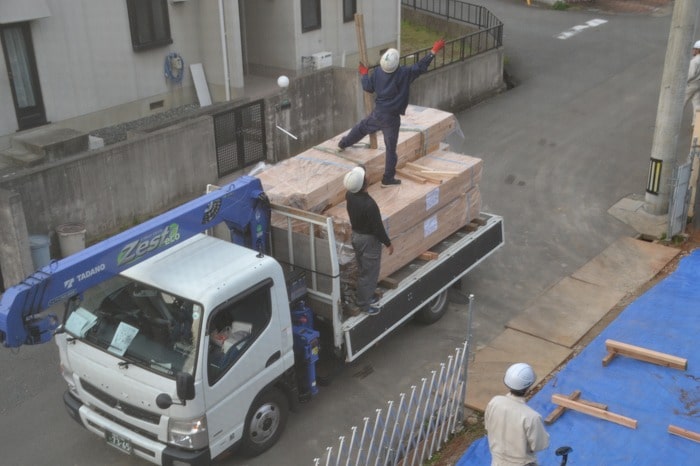 福岡県糟屋郡02　注文住宅建築現場リポート⑤　～上棟式～