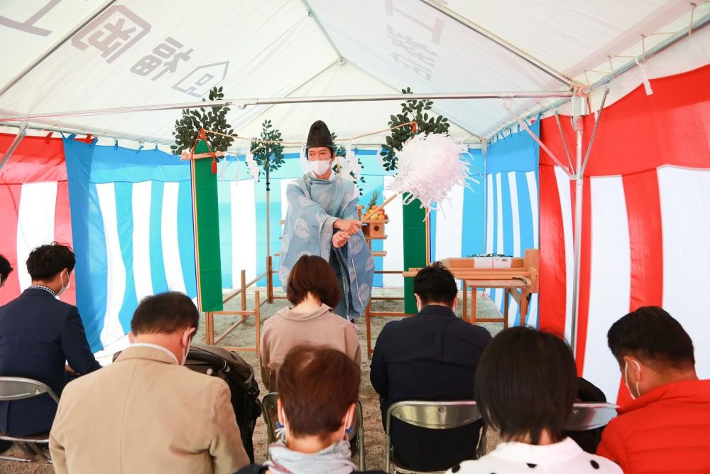 「筑紫野市09」注文住宅現場リポート①【地鎮祭】