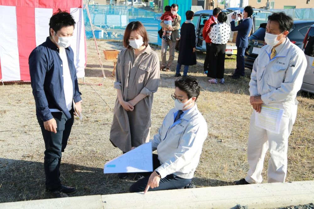 福岡県筑紫野市09　注文住宅建築現場リポート①　～地鎮祭～