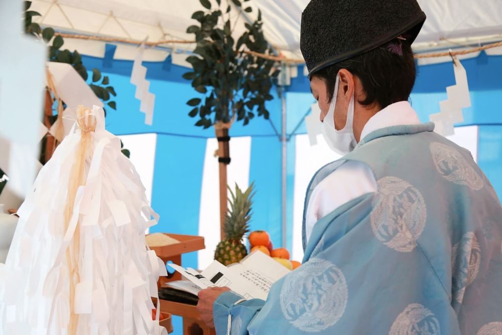 「筑紫野市09」注文住宅現場リポート①【地鎮祭】