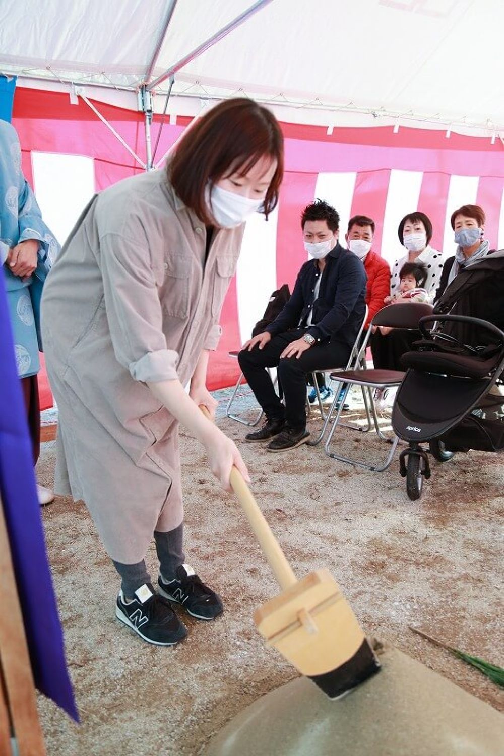 福岡県筑紫野市09　注文住宅建築現場リポート①　～地鎮祭～