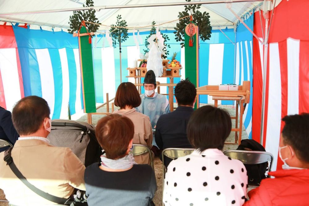 「筑紫野市09」注文住宅現場リポート①【地鎮祭】