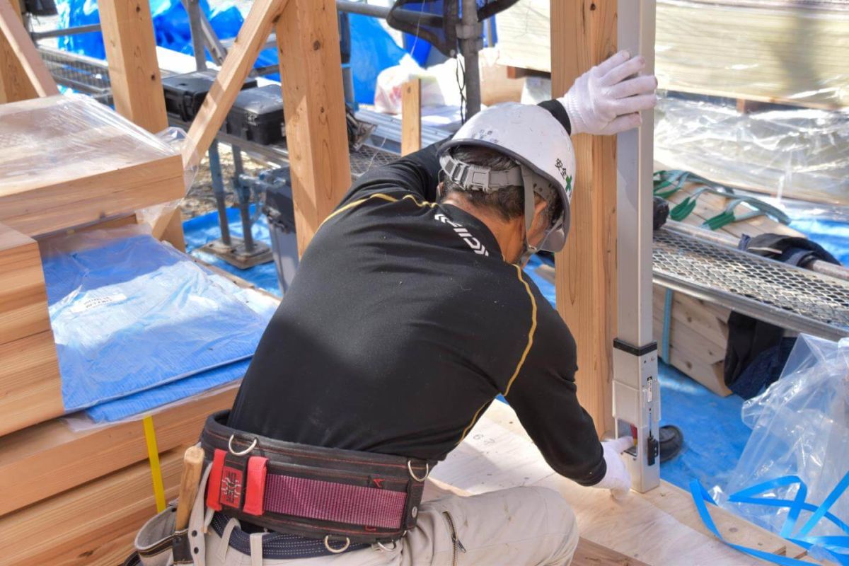 福岡県飯塚市有安字鳥羽01　注文住宅建築現場リポート③　～上棟式・前編～