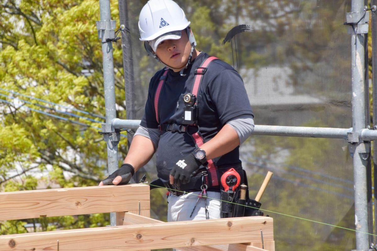 福岡県飯塚市有安字鳥羽01　注文住宅建築現場リポート③　～上棟式・前編～