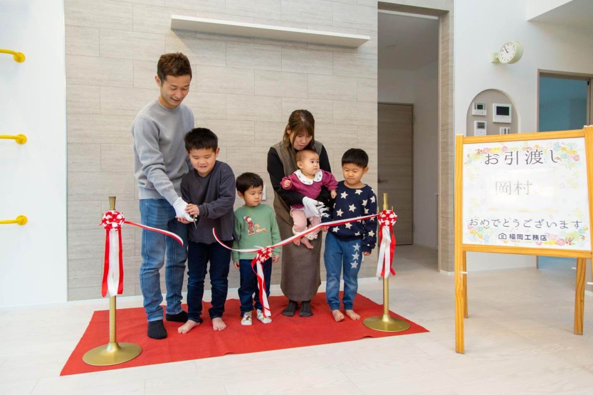 福岡県北九州市若松区01　注文住宅建築現場リポート⑨　～お引き渡し式～