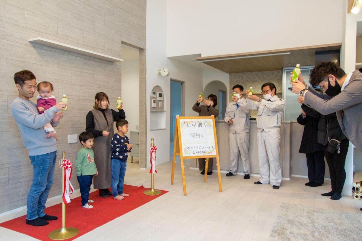 「北九州市若松区01」注文住宅現場リポート⑨【お引き渡し式】
