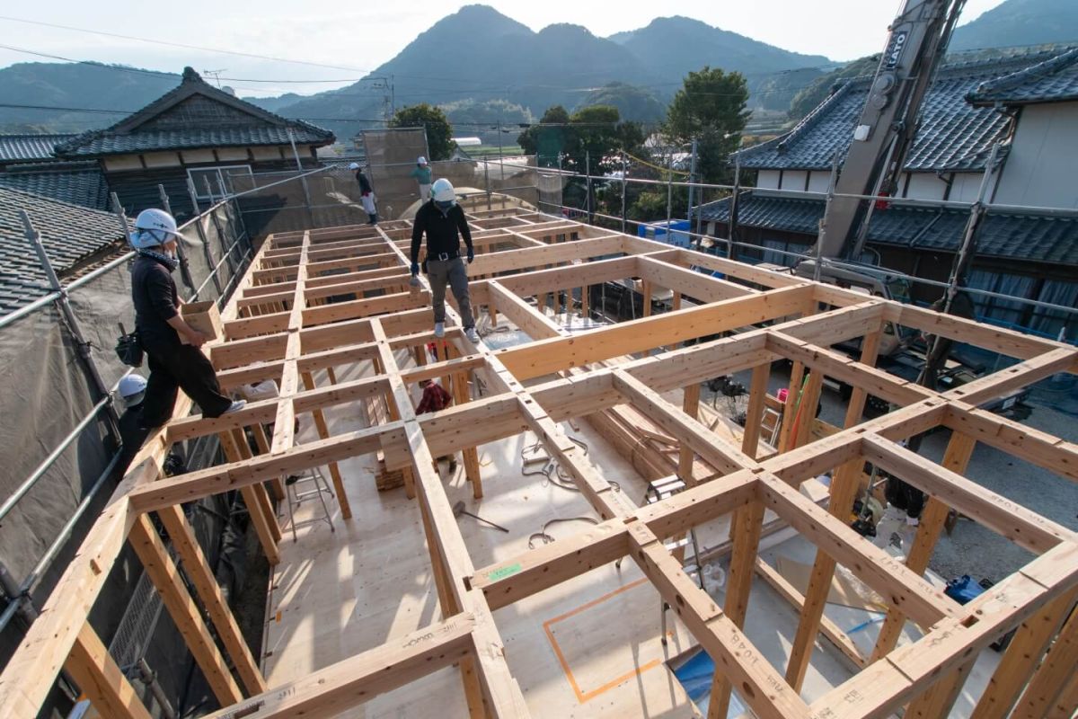 「福津市06」注文住宅現場リポート③【上棟式】
