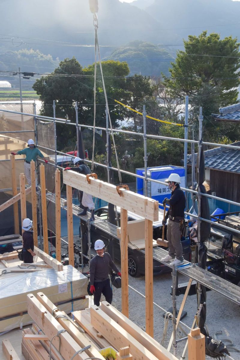 「福津市06」注文住宅現場リポート③【上棟式】