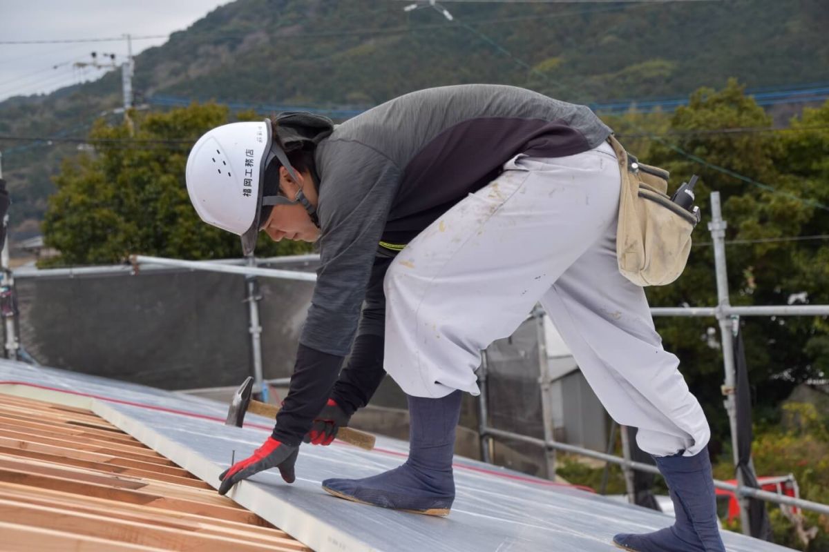 福岡県福津市06　注文住宅建築現場リポート③　～上棟式　前編～