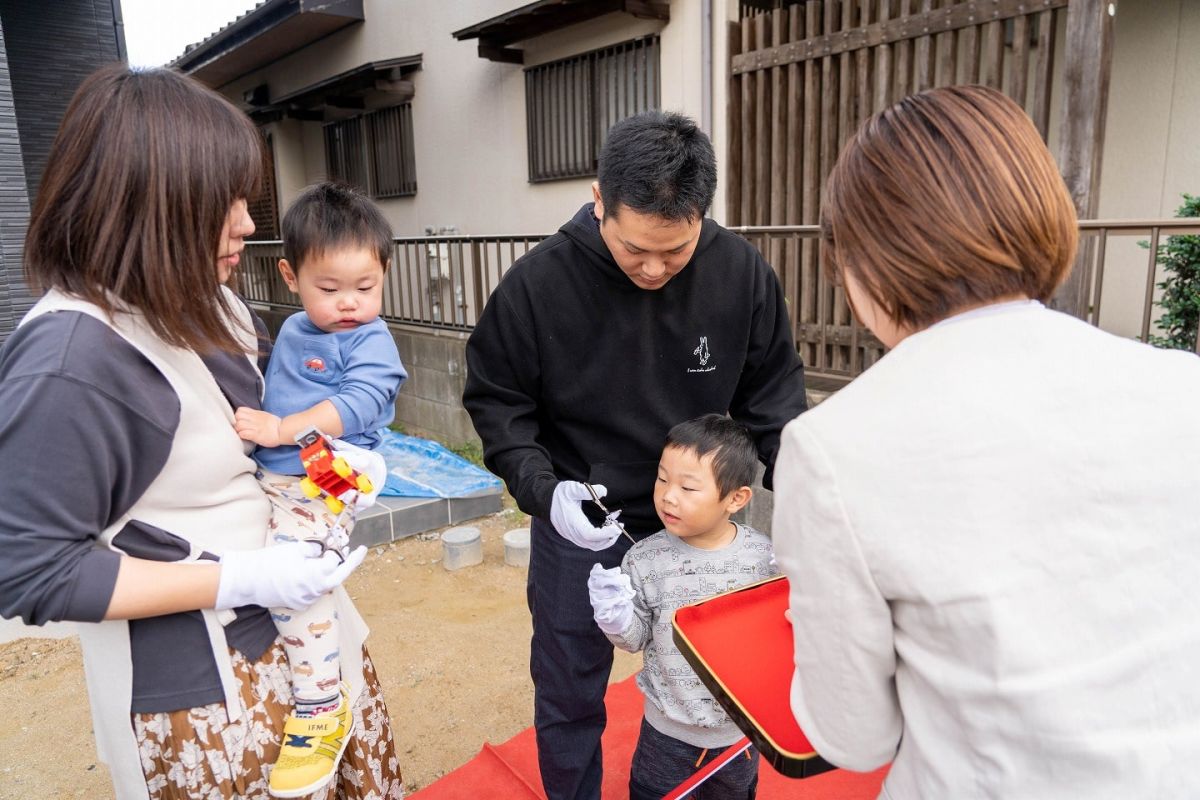 福岡県春日市12　注文住宅建築現場リポート⑧　～引き渡し式～