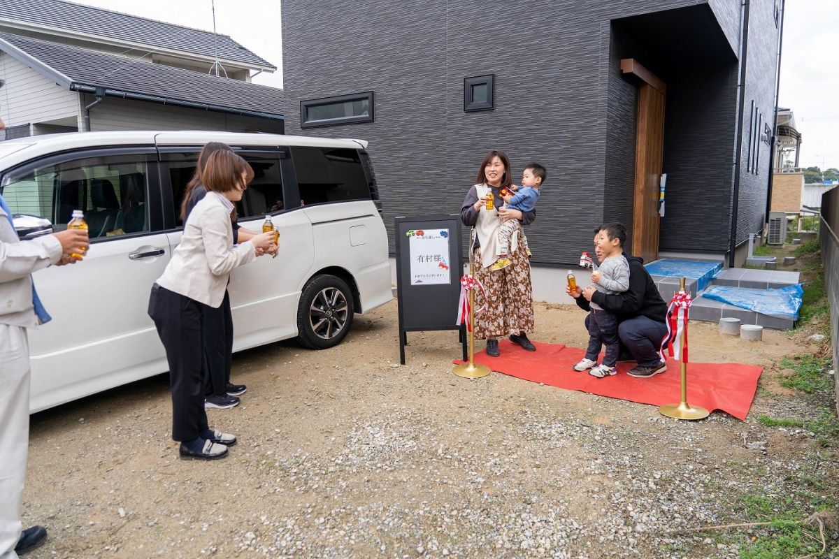 福岡県春日市12　注文住宅建築現場リポート⑧　～引き渡し式～