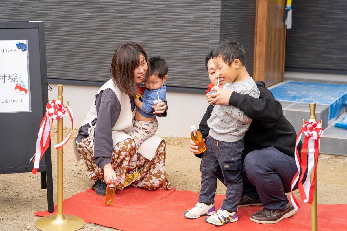 福岡県春日市12　注文住宅建築現場リポート⑧　～引き渡し式～