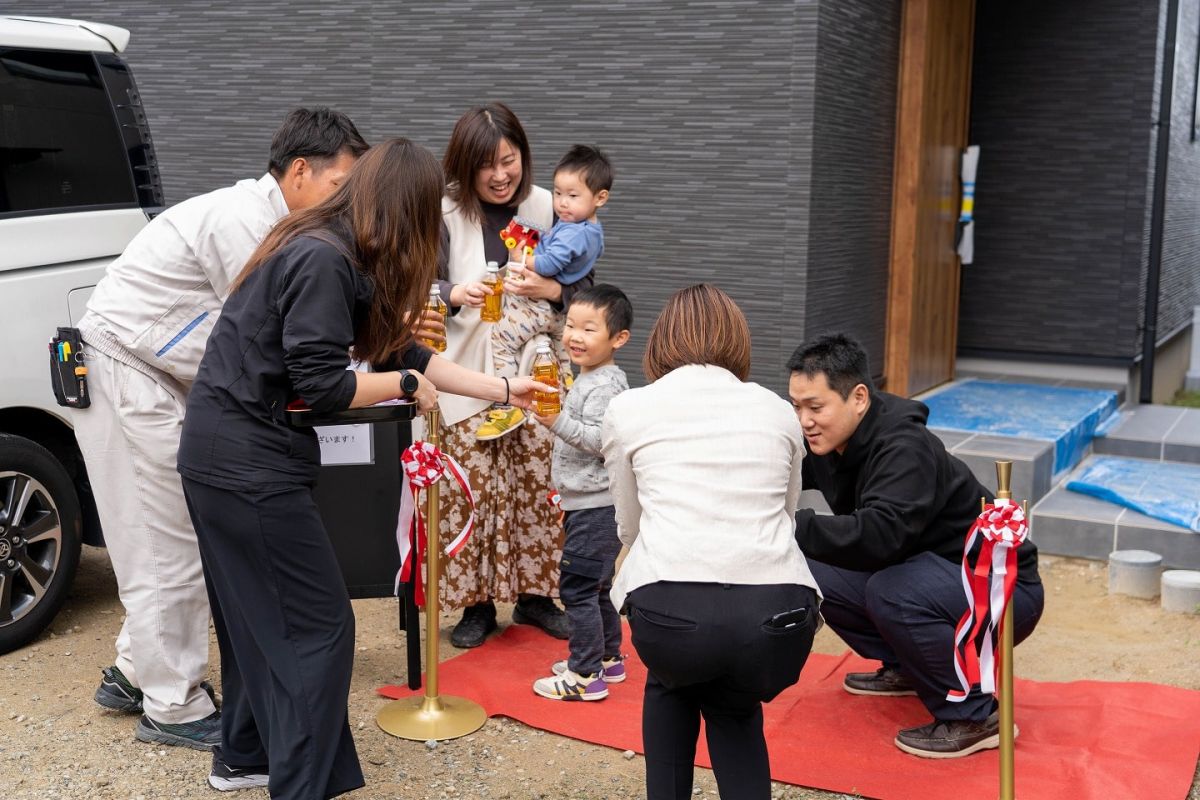 福岡県春日市12　注文住宅建築現場リポート⑧　～引き渡し式～