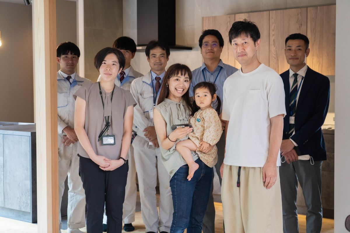 「糟屋郡宇美町03」注文住宅現場リポート⑥【お引き渡し式】