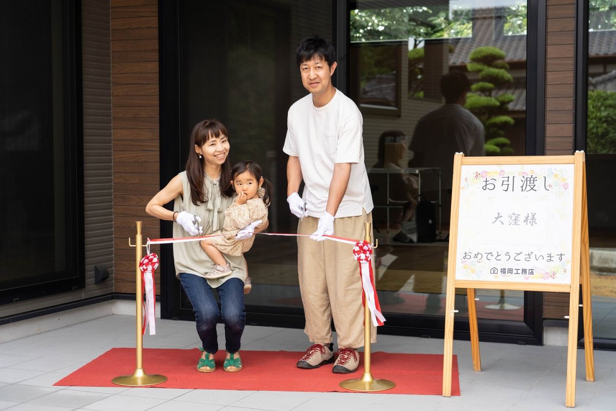 福岡県糟屋郡宇美町03　注文住宅建築現場リポート⑥　～お引渡し式～