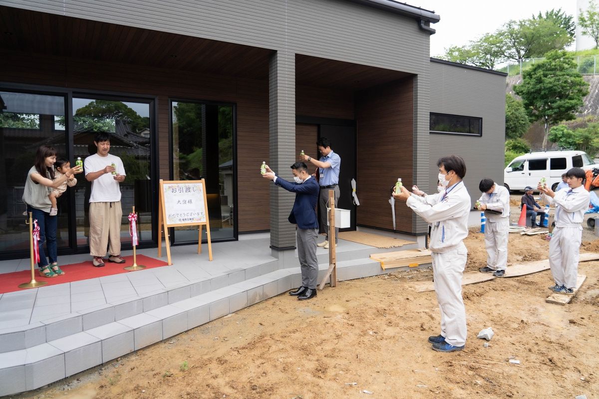 福岡県糟屋郡宇美町03　注文住宅建築現場リポート⑥　～お引渡し式～