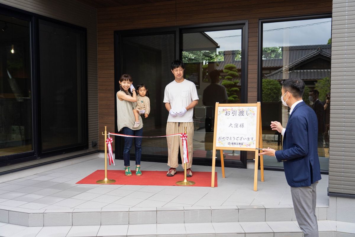 福岡県糟屋郡宇美町03　注文住宅建築現場リポート⑥　～お引渡し式～