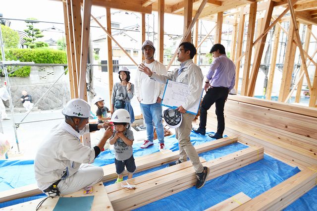 福岡市南区16　注文住宅建築現場リポート⑤