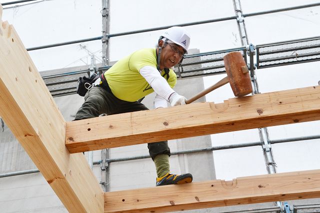 福岡市南区16　注文住宅建築現場リポート⑤