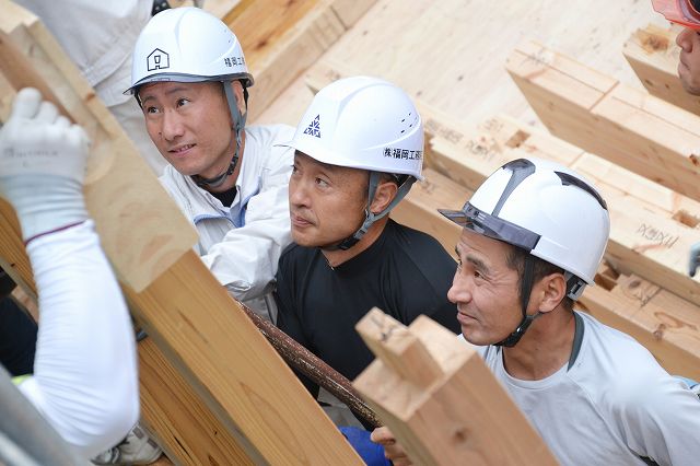 「福岡市南区16」注文住宅現場リポート⑤【上棟式】