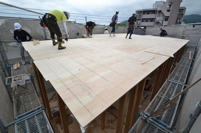 「福岡市南区16」注文住宅現場リポート⑤【上棟式】