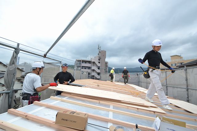 福岡市南区16　注文住宅建築現場リポート⑤