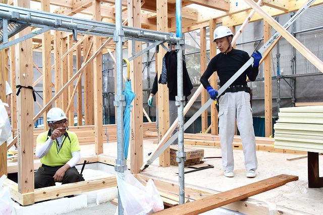「福岡市南区16」注文住宅現場リポート⑤【上棟式】