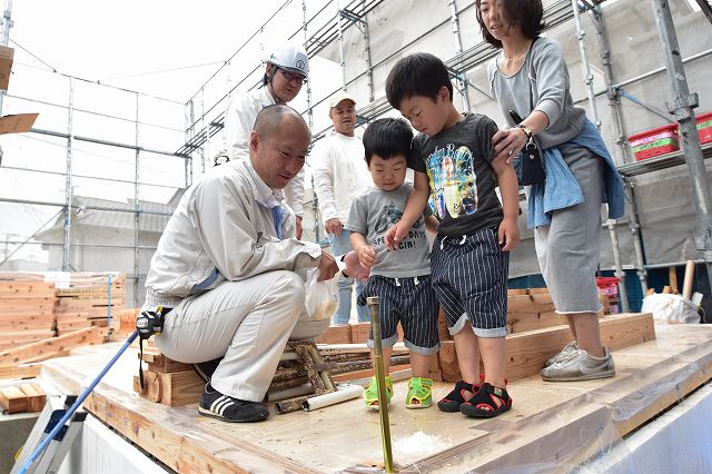 福岡市南区16　注文住宅建築現場リポート⑤