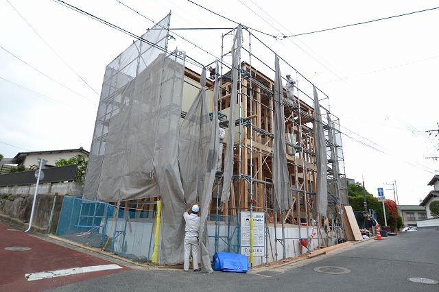 「福岡市南区16」注文住宅現場リポート⑤【上棟式】