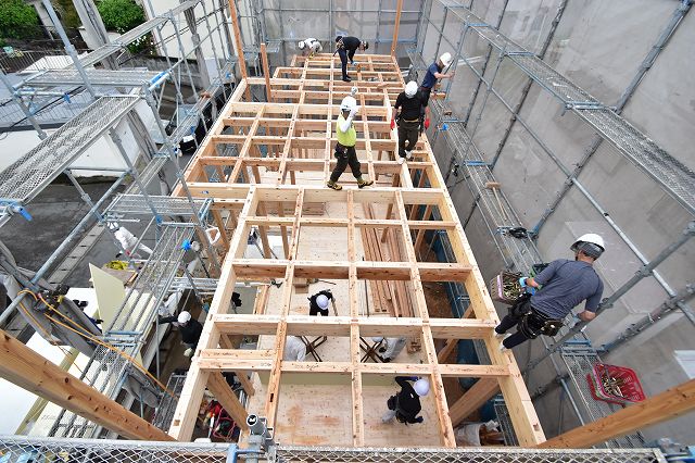 「福岡市南区16」注文住宅現場リポート⑤【上棟式】