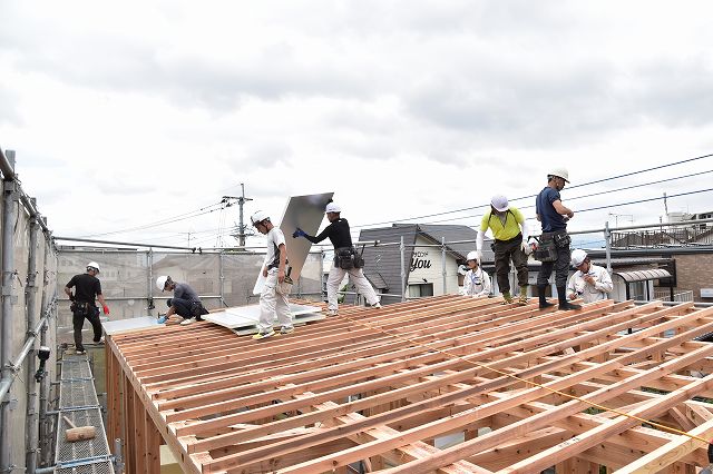 福岡市南区16　注文住宅建築現場リポート⑤