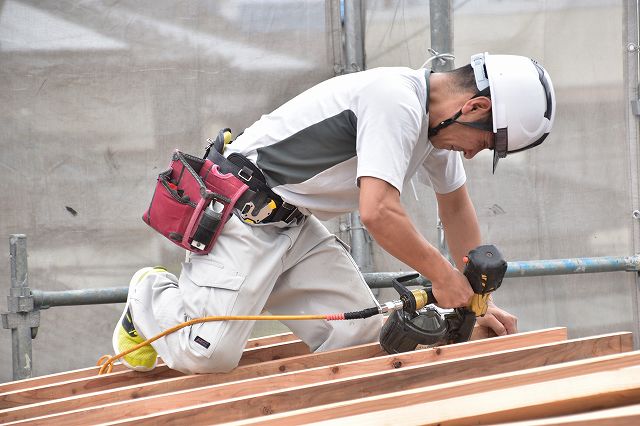 福岡市南区16　注文住宅建築現場リポート⑤