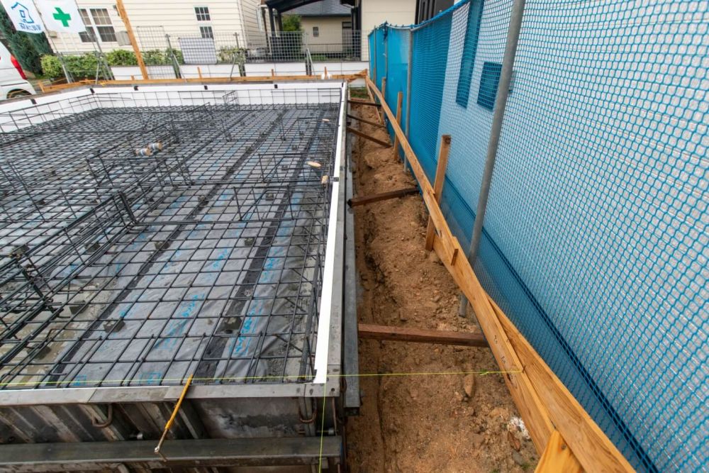 「福岡市南区23」注文住宅現場リポート③【基礎工事】【配筋】