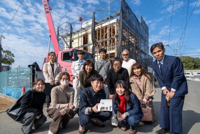 「直方市01」注文住宅現場リポート④【上棟式】