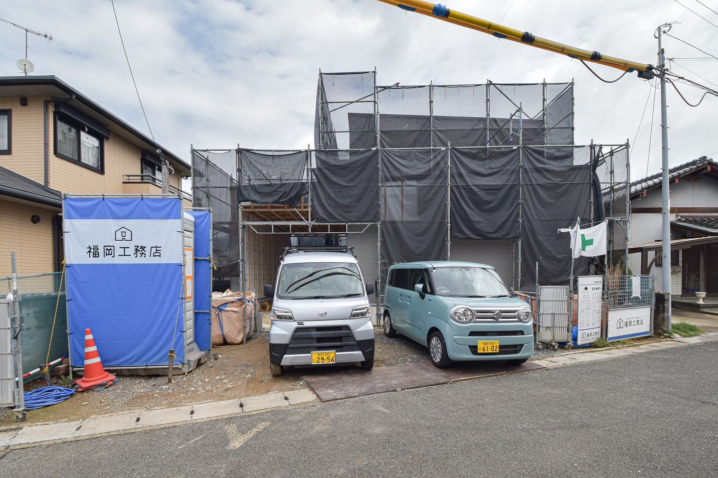 「直方市02」注文住宅現場リポート③【木工事】【床施工】