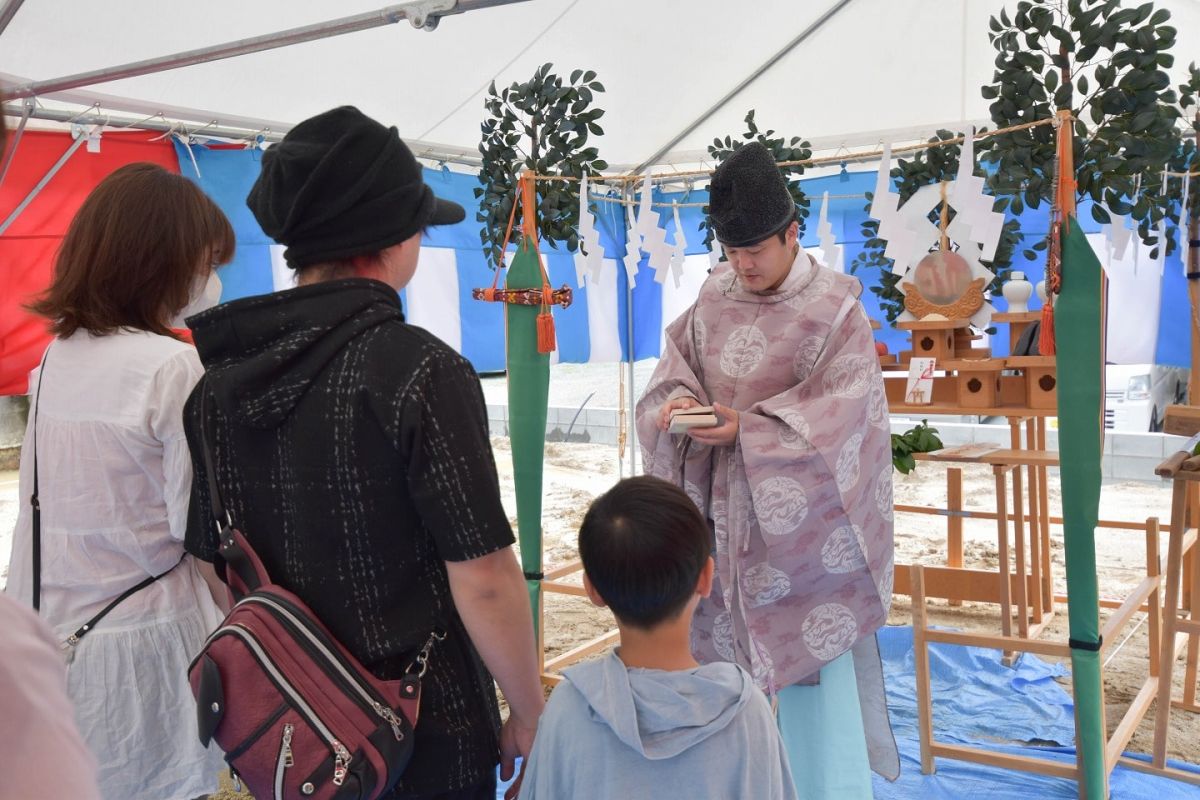 「春日市13」注文住宅現場リポート①【地鎮祭】