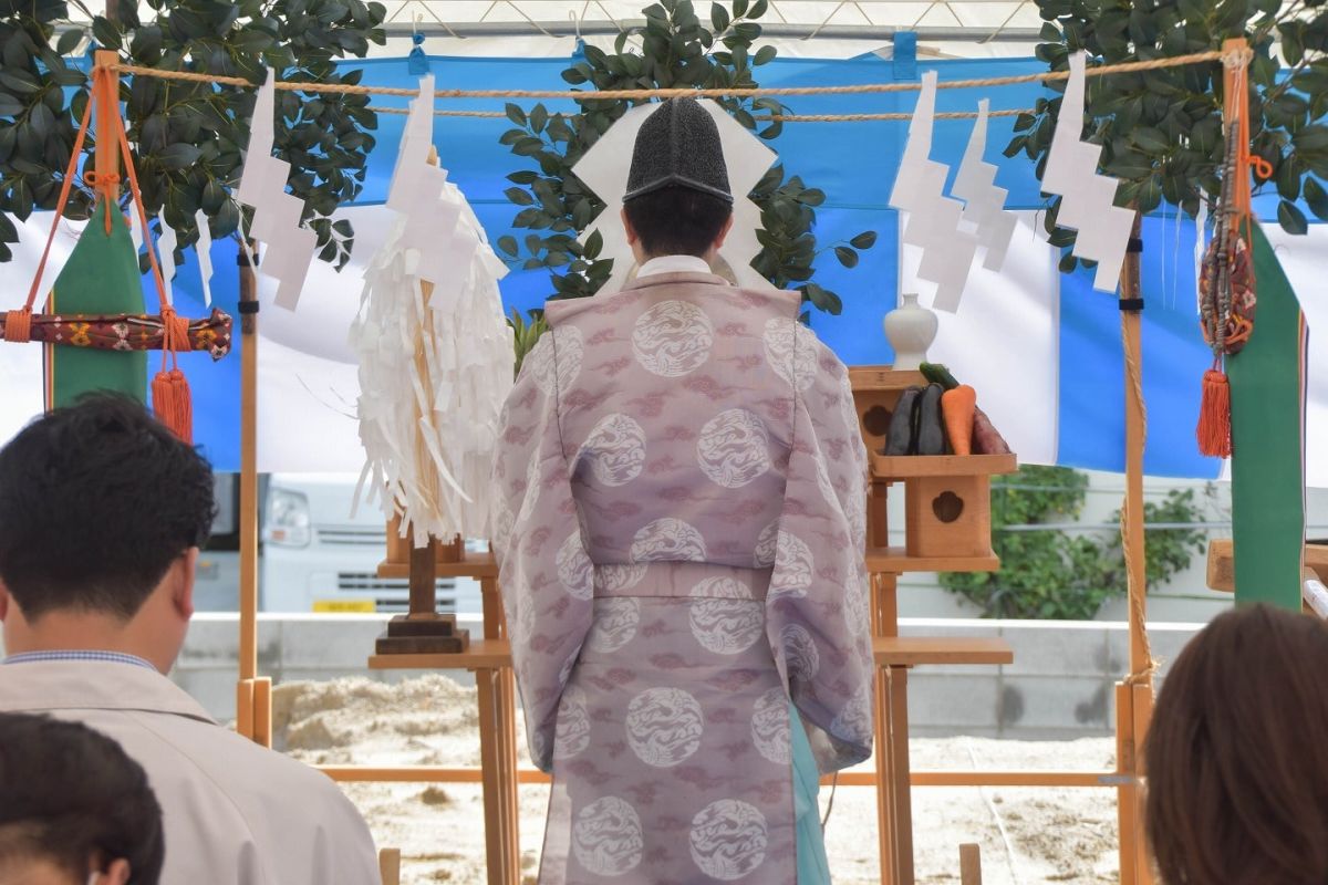 「春日市13」注文住宅現場リポート①【地鎮祭】