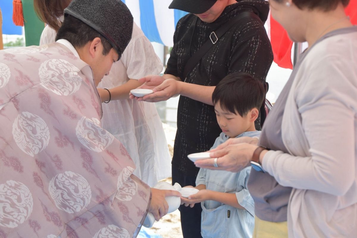 福岡県春日市13　注文住宅建築現場リポート①　～地鎮祭～