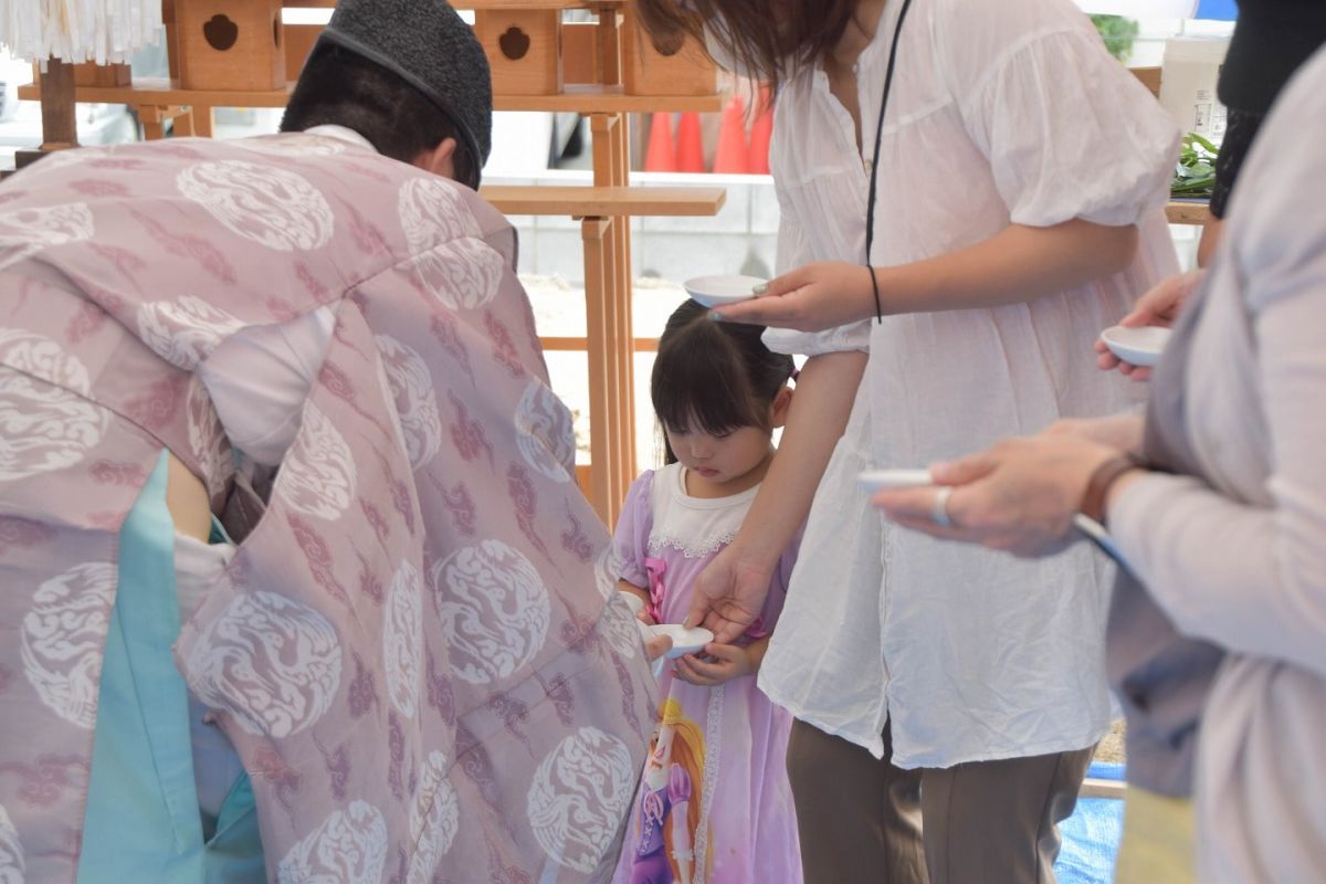 福岡県春日市13　注文住宅建築現場リポート①　～地鎮祭～