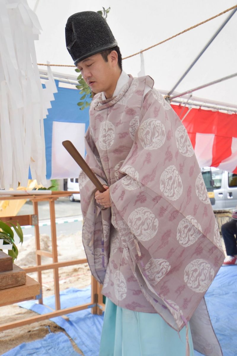 福岡県春日市13　注文住宅建築現場リポート①　～地鎮祭～