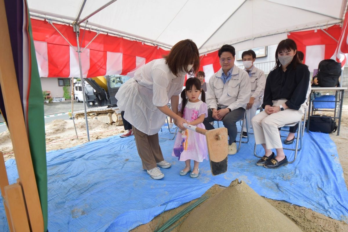 福岡県春日市13　注文住宅建築現場リポート①　～地鎮祭～