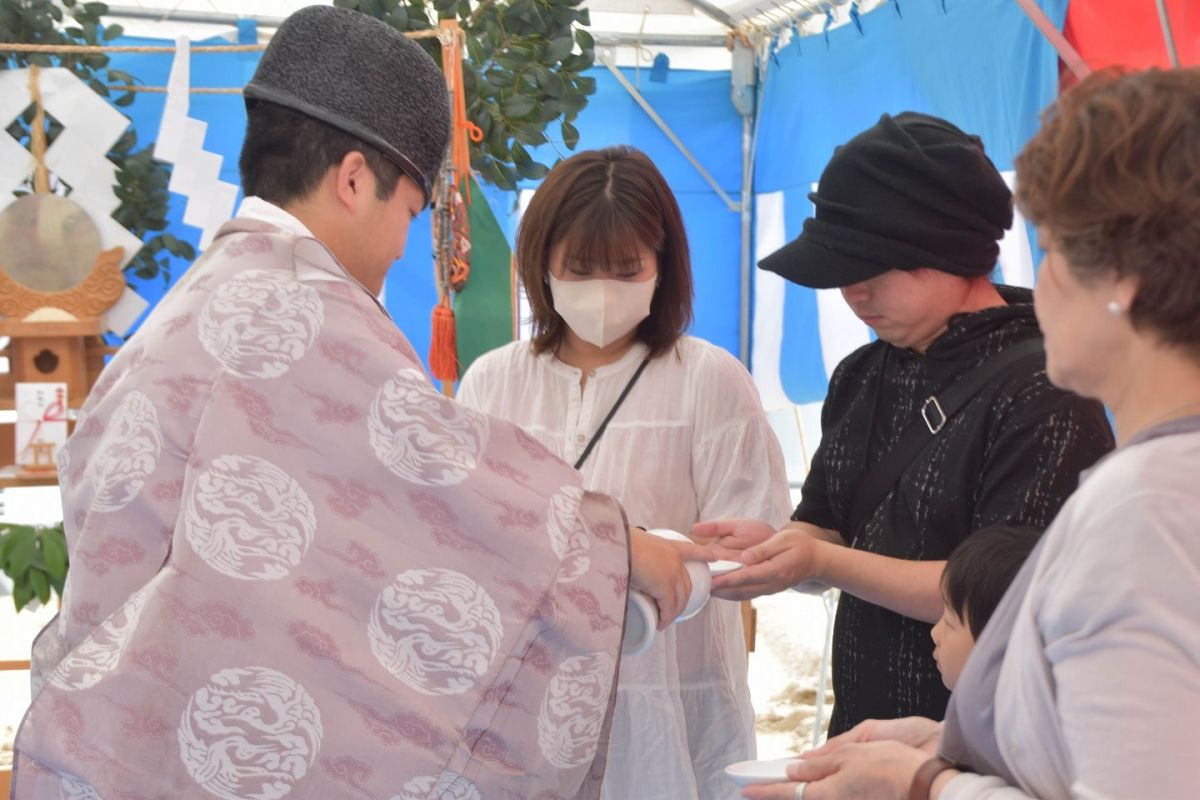 「春日市13」注文住宅現場リポート①【地鎮祭】