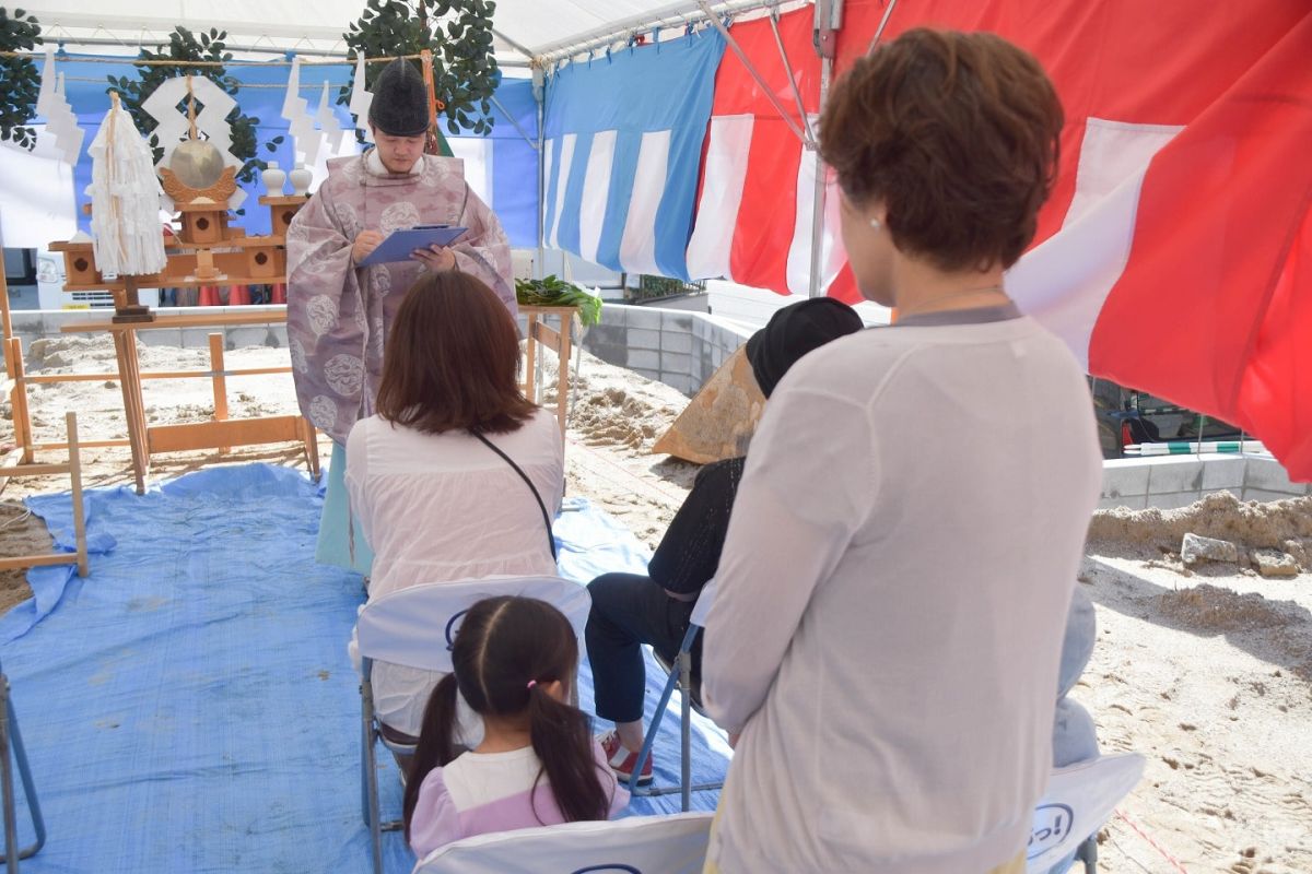 「春日市13」注文住宅現場リポート①【地鎮祭】